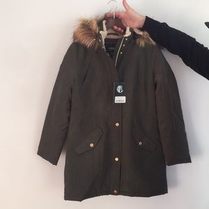Women’s 3/4 Army green jacket